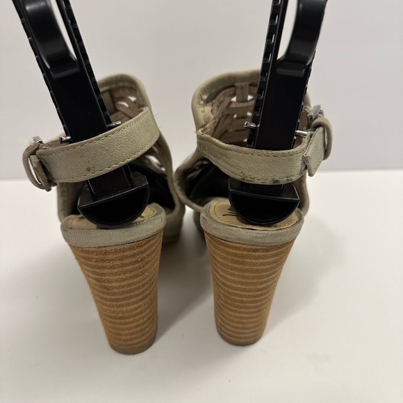 Sam Edelman Holly Slingback Leather Sandal Size 8 - Picture 3 of 12